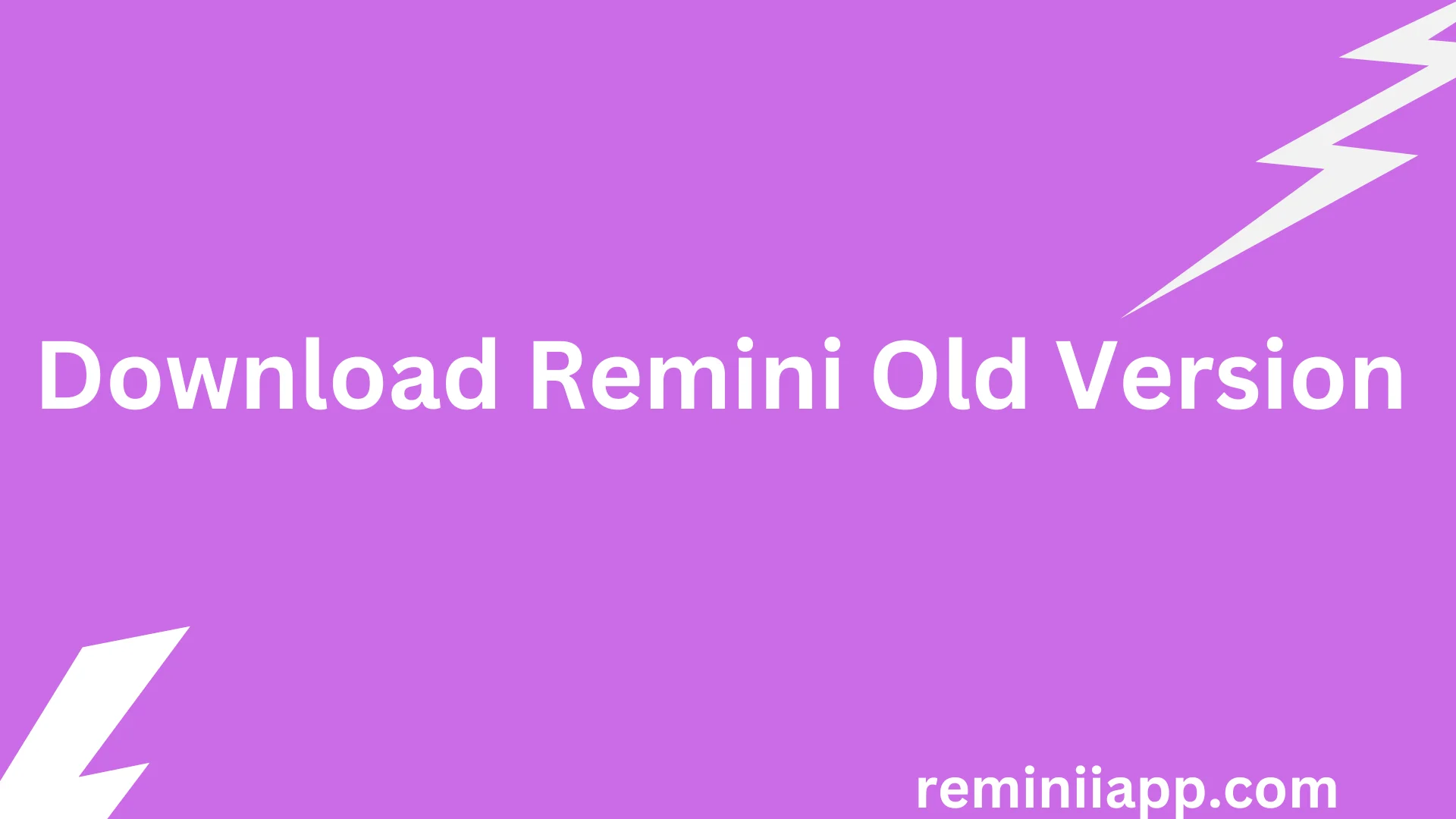 Download Free Remini Old Version Pro Unlocked MOD APK - 2025 7 Download Remini Old Version